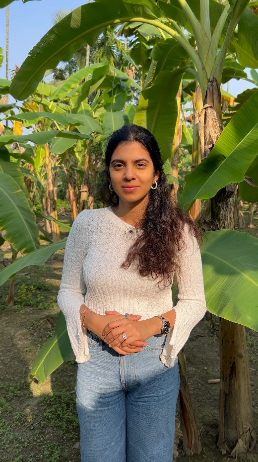 Jinali Mody — turning banana waste into vegan leather.