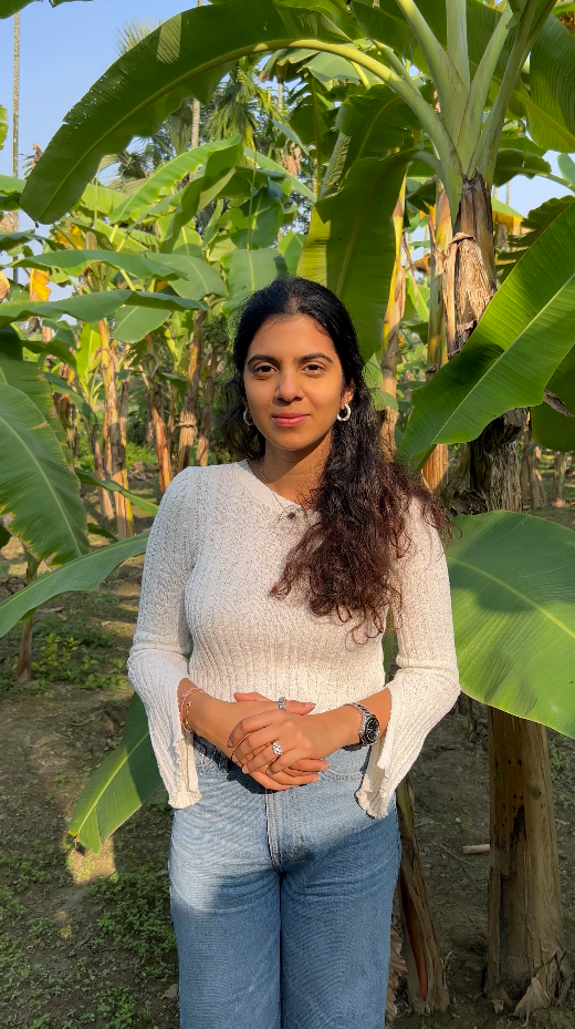 Jinali Mody — turning banana waste into vegan leather.